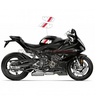 Adesivi fianchetti laterali serbatoio bianchi - BMW S1000RR 2019 / 2022