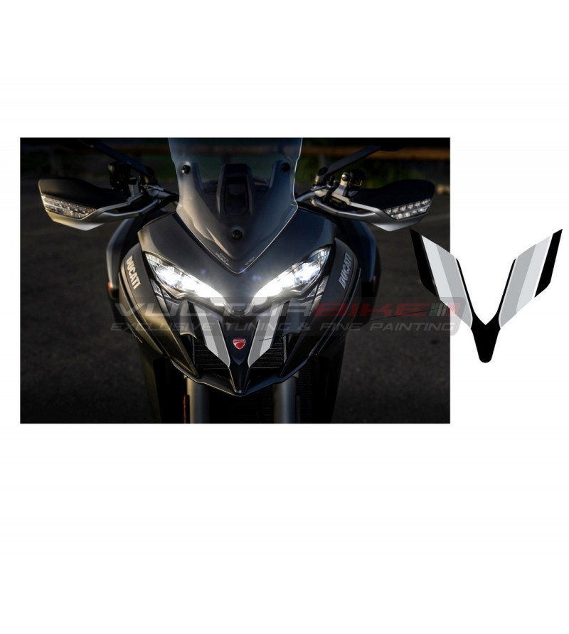 Adesivo per cupolino volcan grey - Ducati Multistrada 950 / 1200 / 1260 / V2 