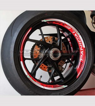 Stickers profiles for wheels - Ducati Panigale V4 / V4R / V2 