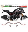 Kit de pegatinas moto negro - Ducati multistrada 1200/1200S 2010/2014 