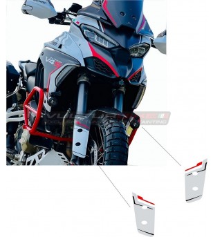 Autocollants d’ailes en carbone Ducati Multistrada V4