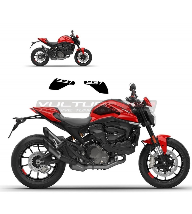 Kit de pegatinas para tanques - Ducati Monster 937 