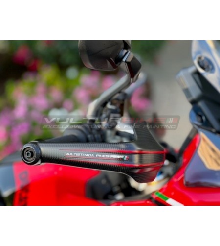 Custom Carbon Handguards - Ducati Multistrada V4 / V4S 
