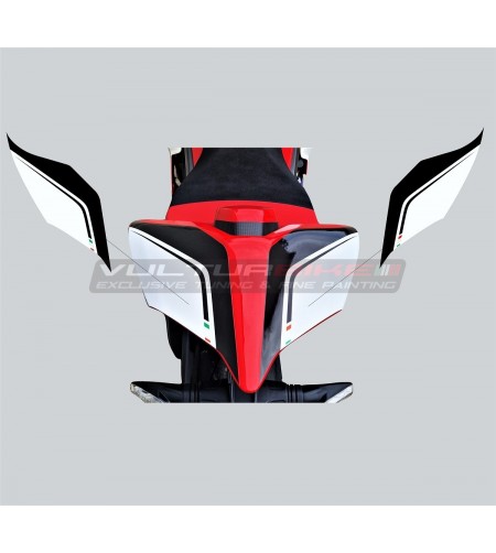 Kit de pegatinas para la nueva cola colorante - Ducati Panigale V4