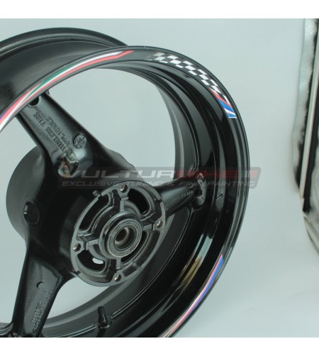 Universal stickers for BMW Italy design rims 