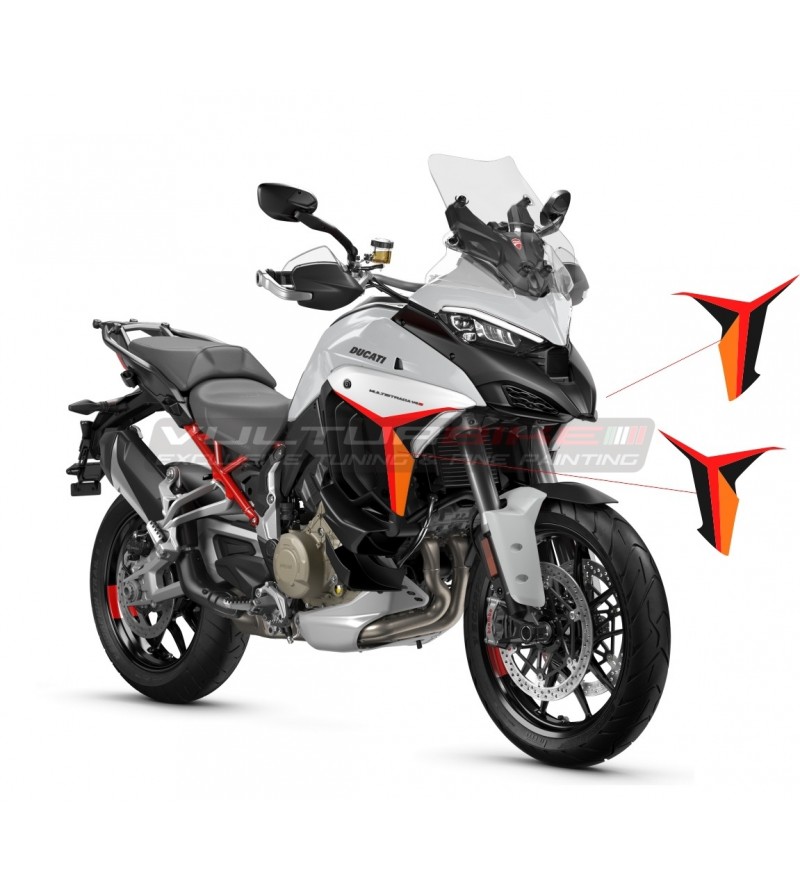 Special Design Side Panel Stickers - Ducati Multistrada V4 