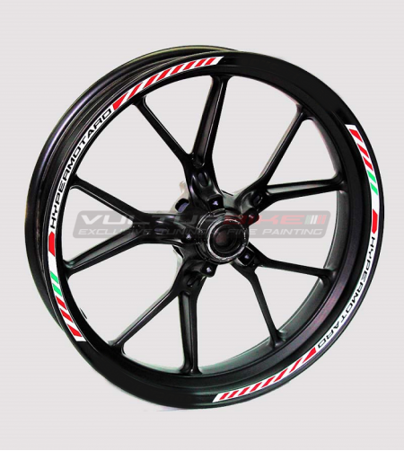 Adhesive kit for strip Ducati Hypermotardwheels