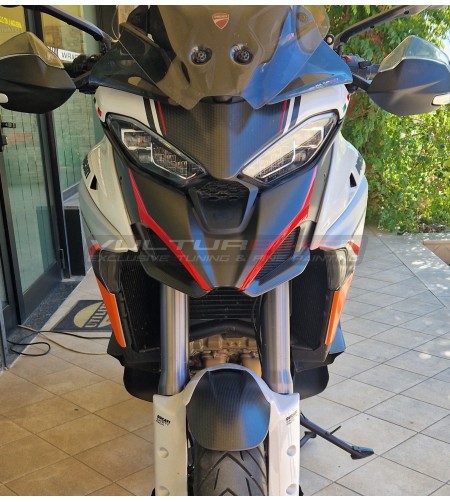 Adesivi per puntale airbox red design - Ducati Multistrada V4 
