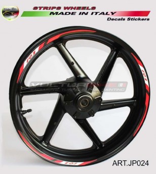 Adesivi vari colori per ruote moto - Yamaha R1 