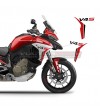 Custom Design Side Stickers - Ducati Multistrada V4S 