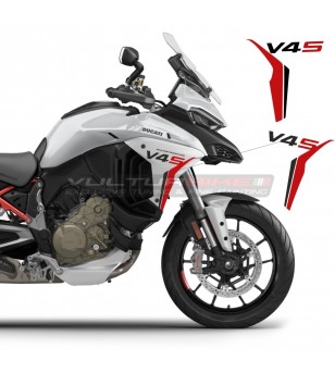 Benutzerdefinierte seitliche Aufkleber w - Ducati Multistrada V4S 