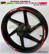 Adesivi rossoneri per ruote moto - Yamaha R6 