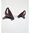 Ensemble de protection de talon en carbone de conception personnalisée - Ducati Panigale V4 / Streetfighter V4 / V2 