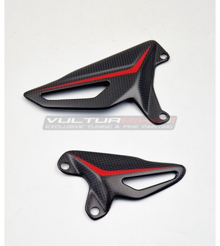 Set Paratacchi in carbonio design personalizzato - Ducati Panigale V4 / Streetfighter V4 / V2 