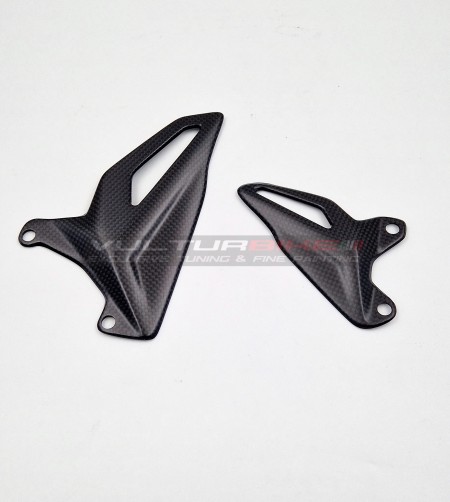 Ensemble de protection de talon en carbone - Ducati Panigale V4 / Streetfighter V4 / V2 