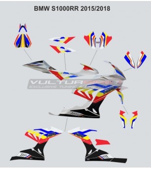 Complete multicolor design stickers kit - BMW S1000RR