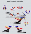 Komplettes Multicolor-Aufkleber-Design-Kit - BMW S1000RR