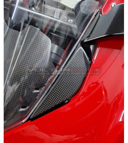Cover in carbonio per telaietto strumenti - Ducati Panigale V4 2018 / 2024 