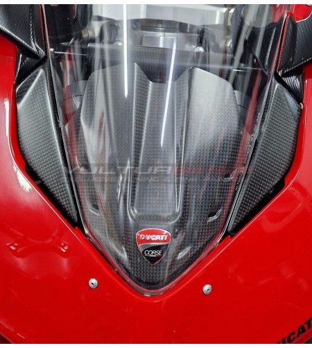 Cover in carbonio per telaietto strumenti - Ducati Panigale V4 2018 / 2024 