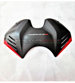 Cover batteria in carbonio design personalizzato - Ducati Panigale V4SP