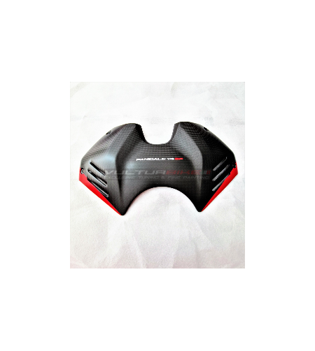 Cover batteria in carbonio design personalizzato - Ducati Panigale V4SP