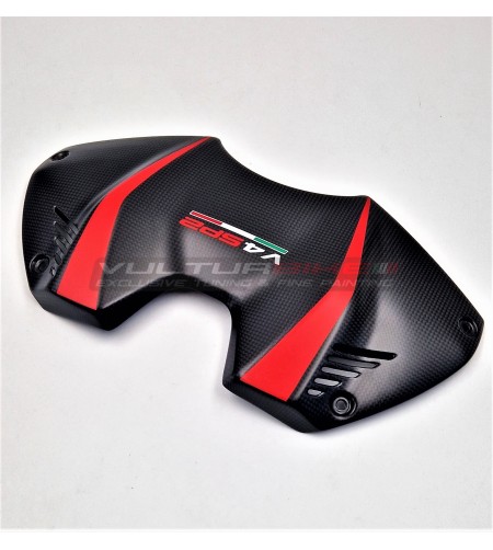 Couvercle de batterie en carbone de conception personnalisée - Ducati Panigale V4SP2