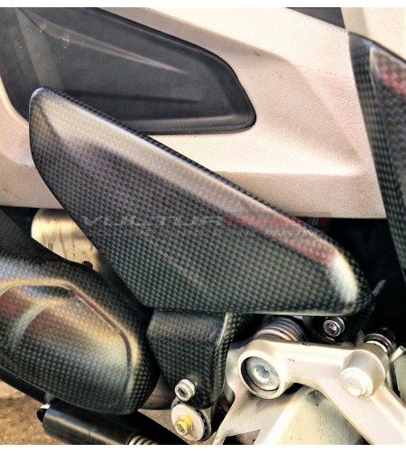 Paratacchi in carbonio per full Akrapovic - Ducati Multistrada V4 