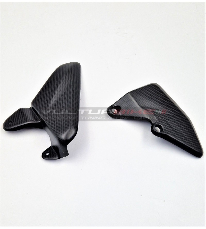Paratacchi in carbonio per full Akrapovic - Ducati Multistrada V4 