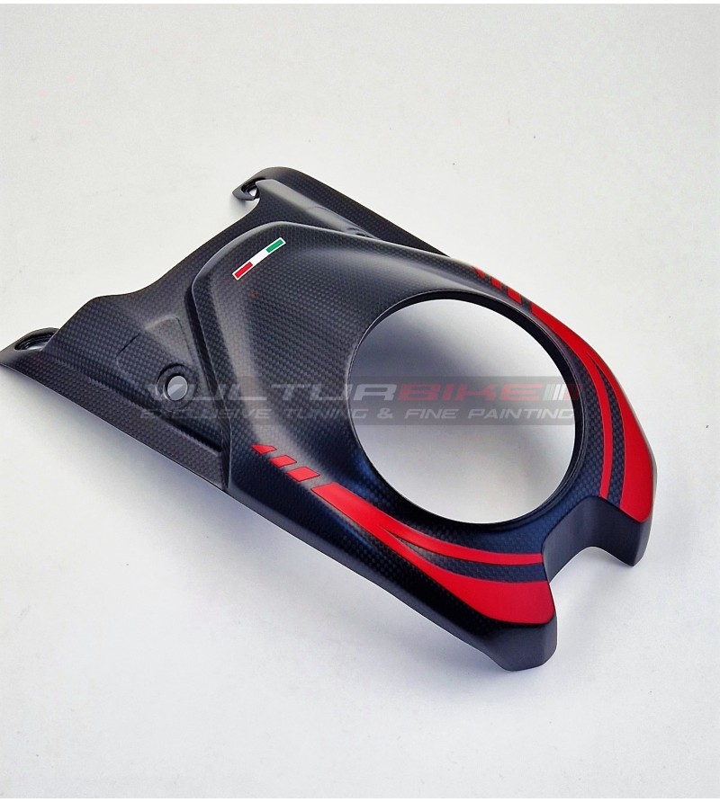 Couvercle central du réservoir en carbone - Ducati Hypermotard 950 