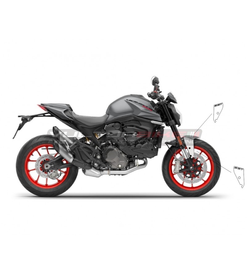 Paire de stickers aile avant - Ducati Monster 937 