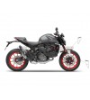 Paar Kotflügelaufkleber vorne - Ducati Monster 937 