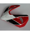Autocollant design bulle S CORSE blanc noir - Ducati Streetfighter V4 / V2 