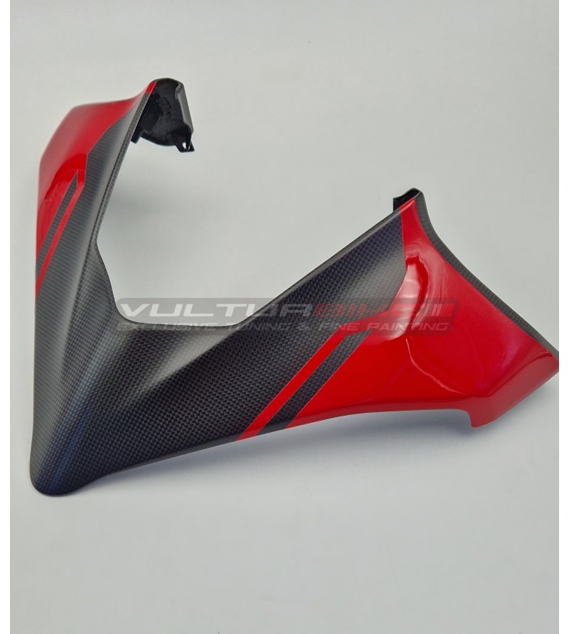 Parabrisas de carbono de diseño personalizado - Ducati Multistrada V4 / Pikes Peak / Rally 