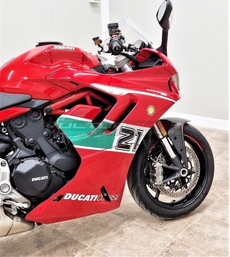 Kit d’autocollants design Troy Bayliss - Ducati Supersport 950 