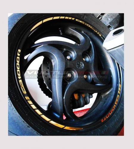 Wheels adhesive profiles - Honda CB1000R 