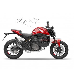 Pegatinas de tanque personalizables - Ducati Monster 937 