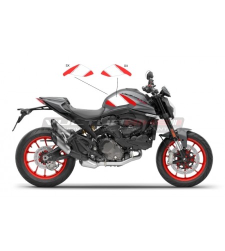 Customizable sticker kit for tank- Ducati Monster 937 
