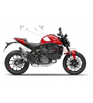 Bandas adhesivas personalizables para tanque - Ducati Monster 937 