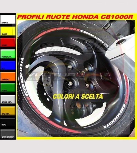 Profili ruote combinazione - Honda CB1000R 