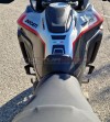Brushed aluminum effect carbon tank cover - Ducati Multistrada V4 / V4S 