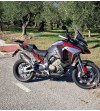 Tankabdeckung aus gebürstetem Aluminiumeffekt - Ducati Multistrada V4 / V4S 