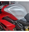 Tankabdeckung aus gebürstetem Aluminium - Ducati Panigale / Streetfighter V4 