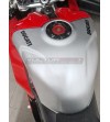 Tankabdeckung aus gebürstetem Aluminium - Ducati Panigale / Streetfighter V4 
