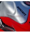 Brushed aluminium carbon tank cover - Ducati Panigale / Streetfighter V4 