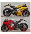 Carénage costume jaune rouge - Ducati Panigale V4 2022 / 2023 