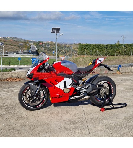 Vollverkleidung gelb rot - Ducati Panigale V4 2022 / 2023 