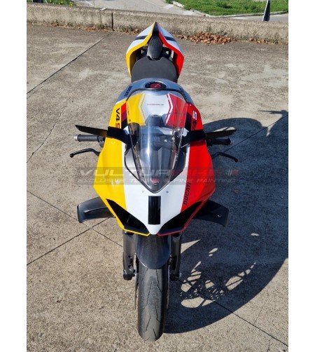 Carenado traje rojo amarillo - Ducati Panigale V4 2022 / 2023 