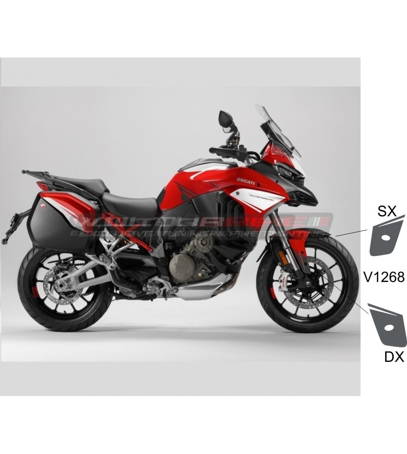 Adesivi per parafango anteriore - Ducati Multistrada V4 / V4S / Rally