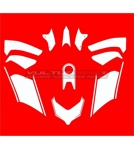 Kit completo de pegatinas personalizables - Ducati Panigale V2 2020 / 2022 