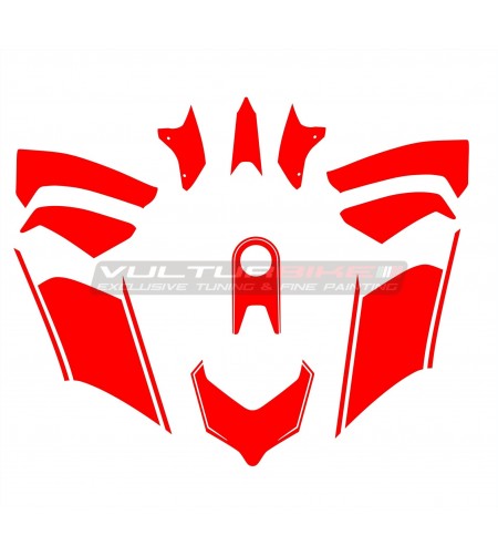 Kit completo de pegatinas personalizables - Ducati Panigale V2 2020 / 2022 